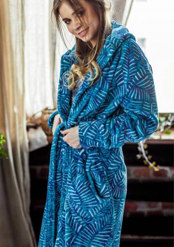 Фасон с капюшоном из фланели