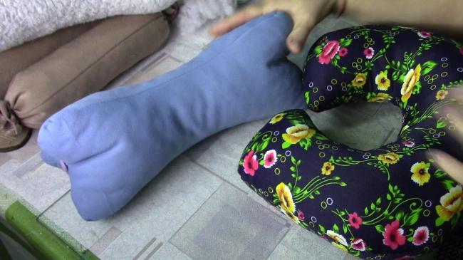 Варианты подушек под голову