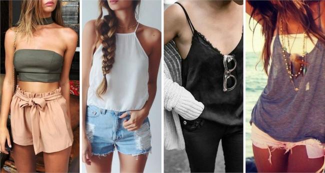 Сочетание с различной одеждой