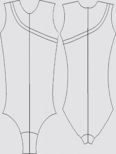 Выкройка женского варианта