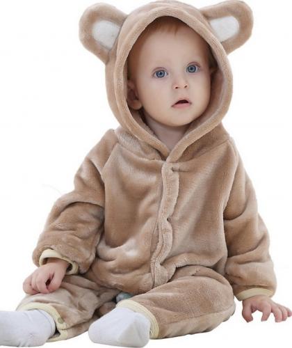 Плюшевый костюм с ушками