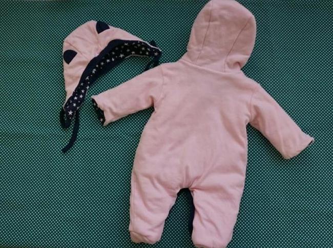 Комплект с шапочкой для девочки
