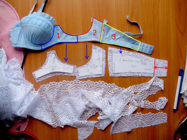 Пошив бюстгалтера