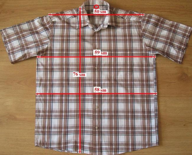 Снятие мерок с готовой рубашки