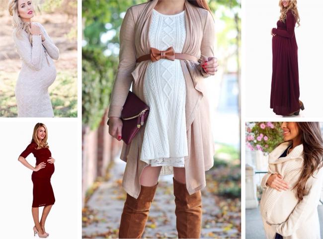Фасоны платьев для беременных