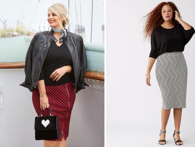 Карандаш отлично подчеркивает бедра