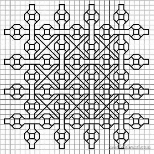 Двойной бегущий стежок