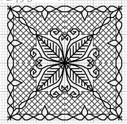 Внутренние лепестки с переходом