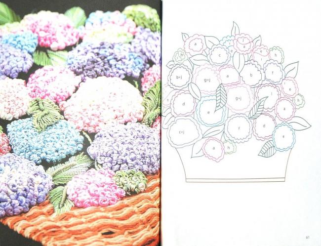 Пример из книги по объемному вышиванию Каптаноглу