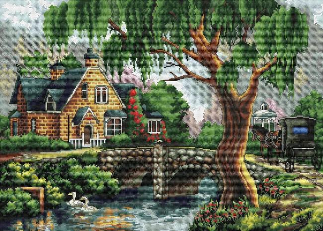 Чем больше картина, тем более сложней выполнить работу