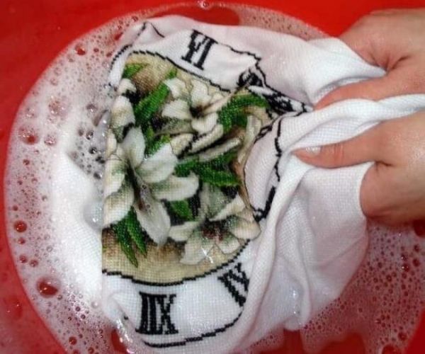 Подготовка к стирке