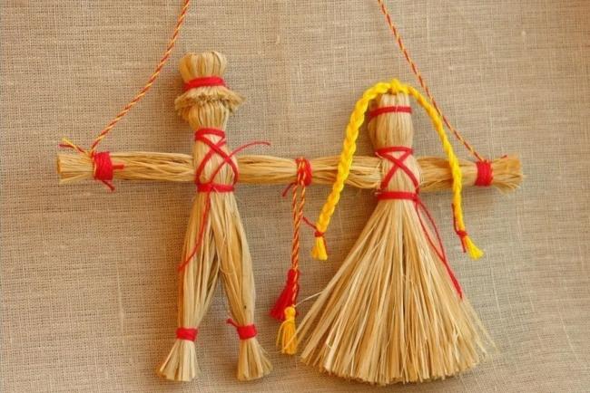 Лыковые куколки-обереги