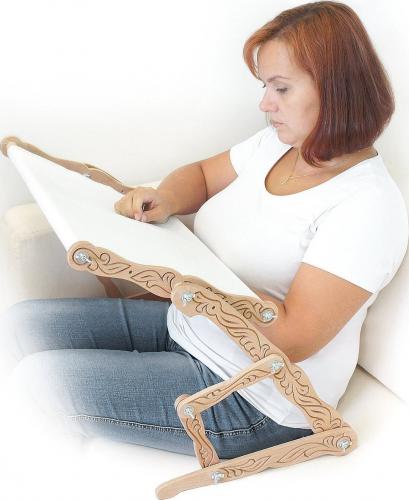 Работа за диванным станком