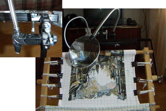 Станок с лупой