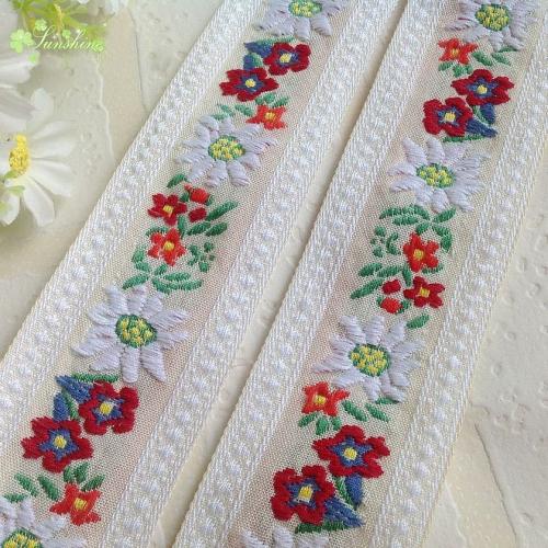 Вышивка на полиэстере