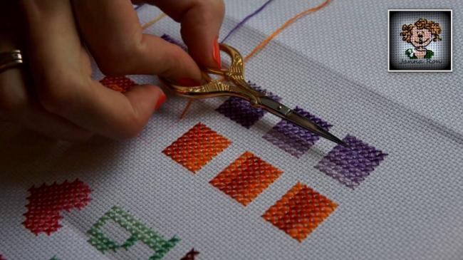 Вышивка крестиком от начала до конца