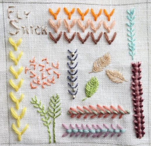 Декоративные стежки