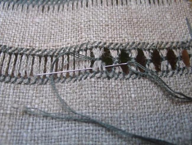 Переплетение столбиков