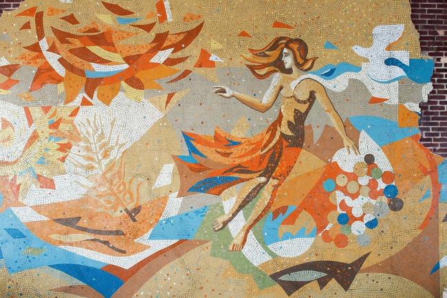 Мозаичное искусство — прародитель вышивки кристаллами