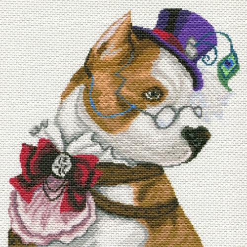 Вариант сюжетной вышивки