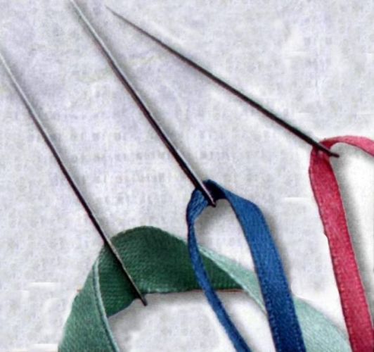 Подготовка лента с иголками