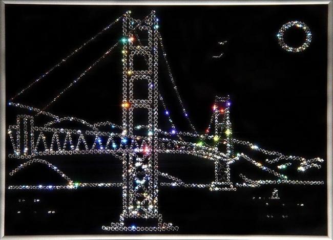 Картина камнями Сваровски