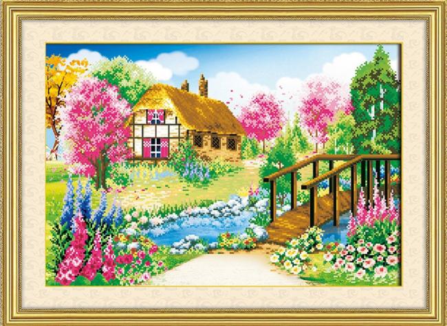 Картина «Домик в деревне»