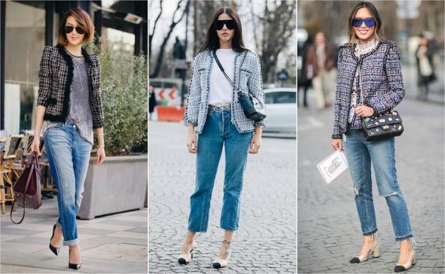 Варианты жакетов из букле