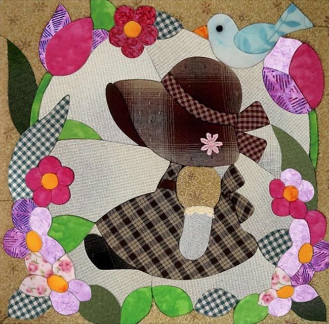 Аппликация для детского одеяла