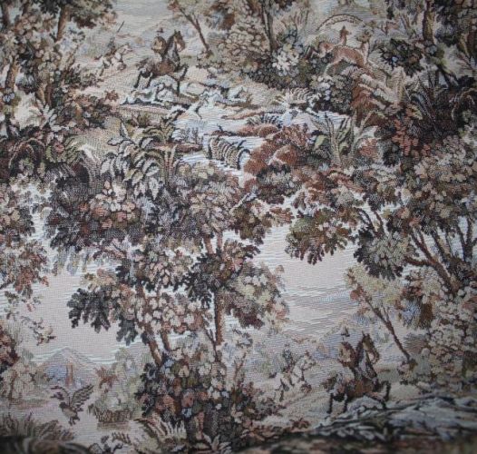 Гобелен с шерстяными нитями