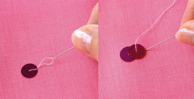 Пришивание вручную