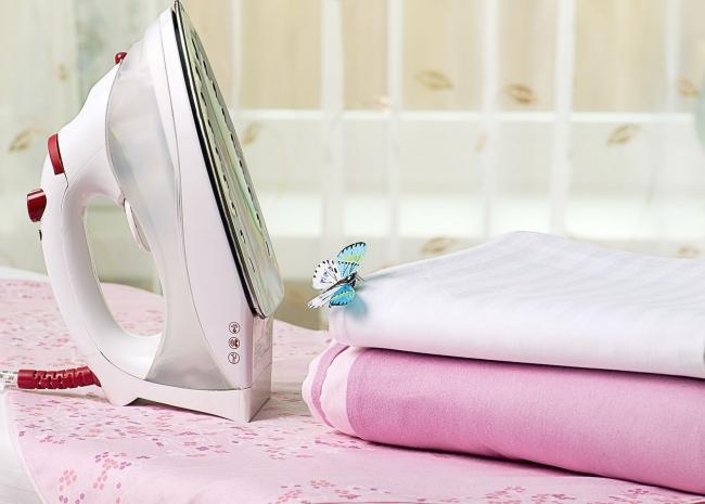 Глажка поплина