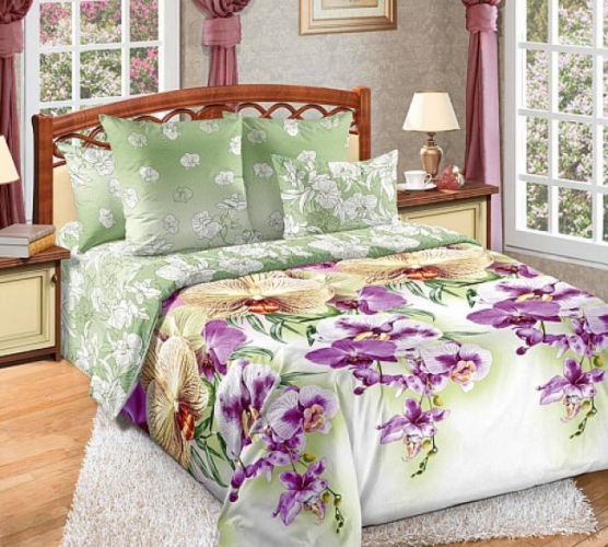 Перкаль с цветами