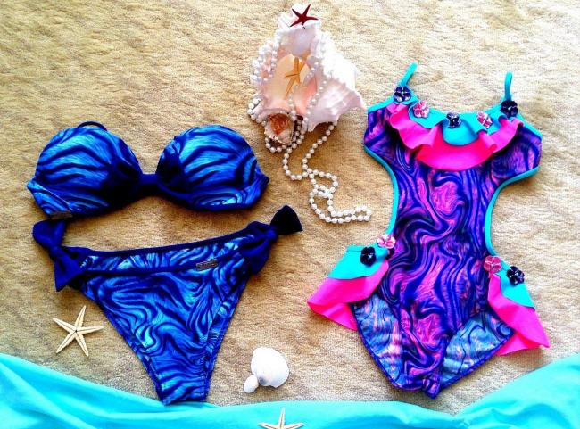 Купальник из бифлекса