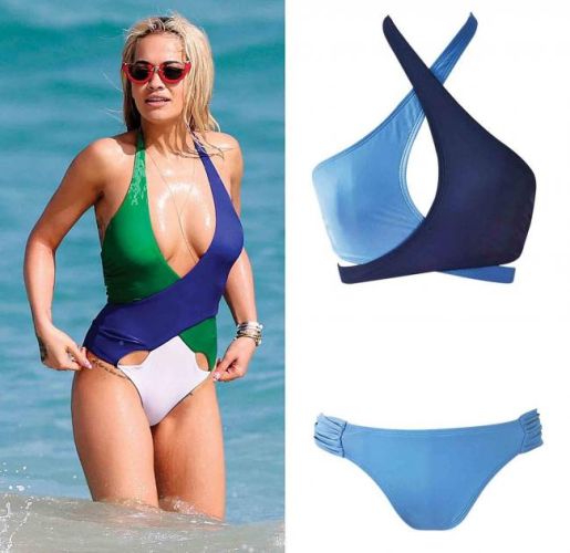 Купальник на «звездах»