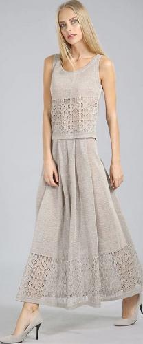 Льняная юбка