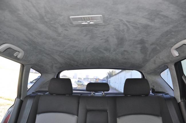 Как оклеить автомобильный потолок