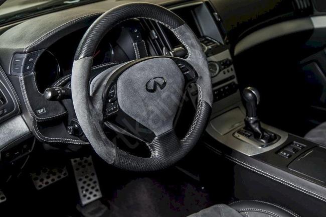 Как обшить руль (алькантара)