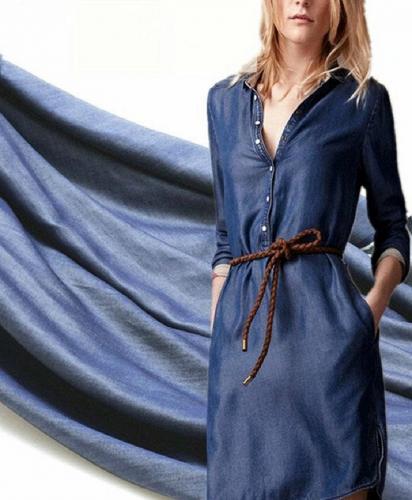 Платье из лиоцелла