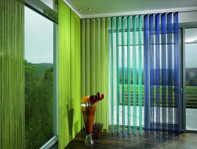 Вариант оформления панорамных окон