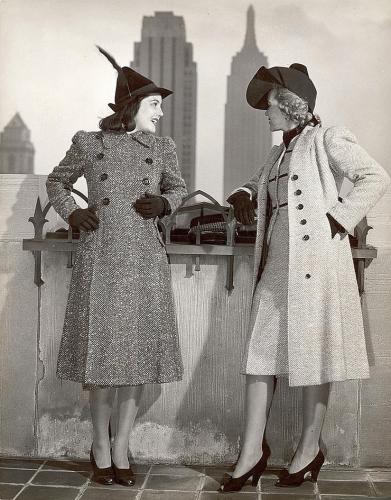 Советское драповое пальто