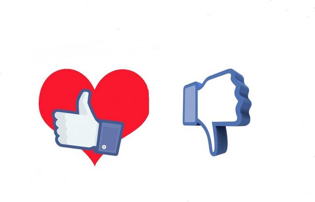 Лайк и дизлайк за преимущества и недостатки