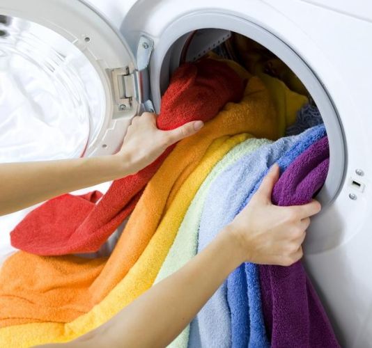 Стирка ткани