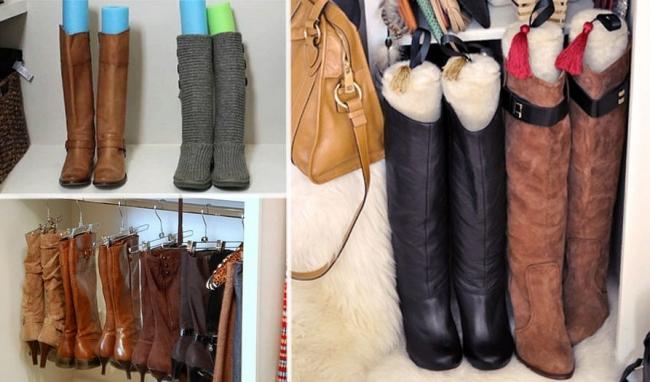 Хранение обуви