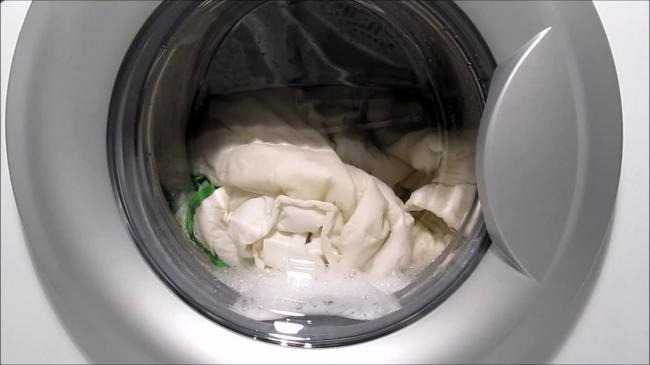 Стирка сатина