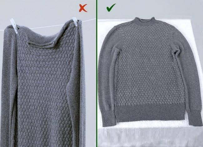 Правильная сушка вещей