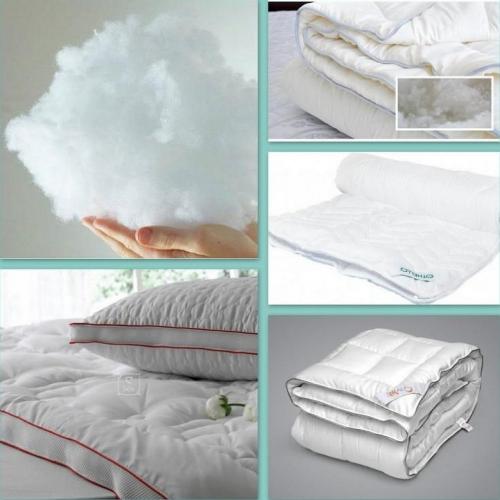 Подушки и одеяла не деформируются после стирки