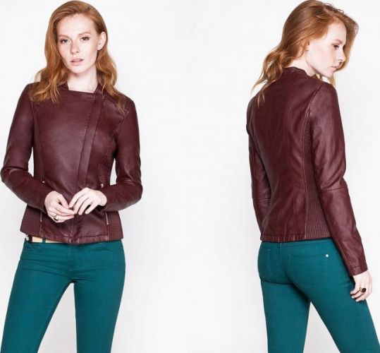 Куртка из экокожи