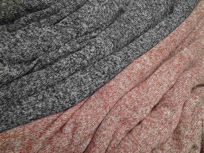 Разные цвета меланжа