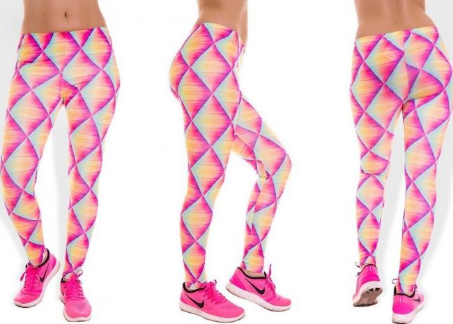 Лосины с принтом